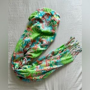 Lilly Pulitzer Rare Scarf~ 2013 Lilly Loves The Junior League